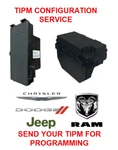 Tipm Programming Service Vin Configuration For Chrysler Dodge Jeep 2007-2017. Fixed Price $129.99.