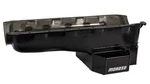 Moroso #20420 Oil Pan Steel 6.5 Qt Big Block Chevy Baffled Kick Out Black Powder. Fixed Price $568.99.