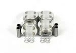 Fits 94 95 96 97 Mazda Miata Mx5 1.8l Dohc L4 16v (4) Pistons And Ring Set. Fixed Price $117.00.