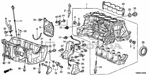 Genuine Honda Block Cylinder 11000-rbj-811 Oem. Fixed Price $2529.49.