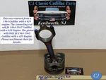Oem 64 Cadillac Deville 429 Engine Connecting Rod & Piston #6. Fixed Price $79.99.