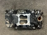 Chevy Marine Big Block Intake Manifold 6269318 Brass Cooling Jackets. Fixed Price $200.00.