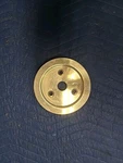 Big Block Chevy Single V-belt Billet Aluminum Crank Pulley. Fixed Price $40.00.