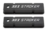Racing Power Co-packaged Small Block Chevy Tall Valve Covers 383 Stroker R7617. Fixed Price $263.99.