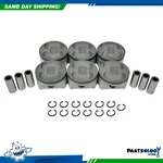 Dnj P272 Std. Size Complete Piston Set For 09-14 Acura Mdx Rl 3.7l V6 Sohc 24v. Fixed Price $281.19.
