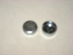 Two (2) Deep Cup Steel Expansion Plugs, 13/16", Usa, Service Supply #. Fixed Price $11.50.