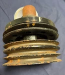 Nos 1956 Ford Air Conditioning Triple Pulley Harmonic Balancer Oem Ac 56 Fomoco. Fixed Price $735.00.