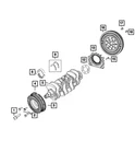 Genuine Mopar 6 Lobe Recessed Head Bolt 68223293aa. Fixed Price $1.81.