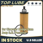 Engine Oil Filter Cartridge For Chrysler Dodge Ram Jeep 3.6l Penastar New. Fixed Price $13.20.