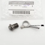 New Oem Nissan Oil Jet Squirter & Bolt For Rb20 And Rb25det 11560-59s00. Fixed Price $61.90.