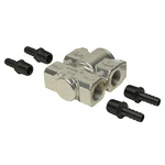 Derale Fluid Control Thermostat 13011; 180 Deg F Bright Aluminum 3/8 In. Npt. Fixed Price $94.71.