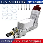 Aluminum Engine Oil Coolant Filter Housing Assembly For Jeep Grand Cherokee 3.6l. Fixed Price $79.99.