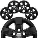 4 Fits Dodge Ram 1500 Truck 2013-2024 Black 17" Wheel Skins Hub Caps Rim Covers. Fixed Price $79.99.