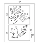 Genuine Mopar Long Block Engine Gasket Kit 68294133ad. Fixed Price $307.40.