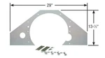 Competition Engineering C4030 Engine Mid-plate Aluminum - Chevy Small/big Block. Fixed Price $299.00.