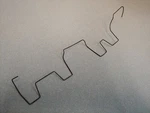 Excellent Used Original Genuine Porsche 914 912e Oil Return Tube Wire Clip Nla. Fixed Price $18.00.