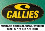 Callies Racing Performance Engine Parts - Vintage Original Vinyl Decal Sticker. Fixed Price $7.95.