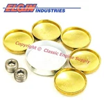 New Ep112br Elgin Brass Freeze Plug Set Chrysler 225 198 170 Slant 6 Cylinder. Fixed Price $22.99.