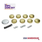 Pioneer Pe-100-br, Kit Natural Brass / Steel 350 Chevy Freeze Plug - (. Fixed Price $45.76.