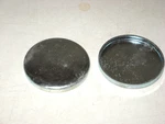 Two Shallow Cup Steel Expansion Plugs, 2-25/64", Service Supply # 362698, Pc92. Fixed Price $11.40.