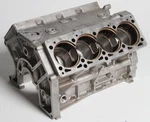 Ferrari 308 V8 Engine Block Crankcase F106ae Damaged For Display Artwork Table. Fixed Price $1500.00.