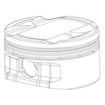 Cp Pistons And Ring Set For Bmw/toyota B58 - 82mm Bore, 11:1 Compression Ratio. Fixed Price $1534.00.