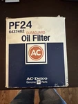 Nos Ac Delco Pf24 Oil Filter Buick V8 (59-74) Jeep (75-82) Gm. Fixed Price $23.00.