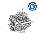 New Oem Mopar Complete Engine 5.7l Hemi V8 For 2018-2024 Ram 1500 68209607ca. Fixed Price $7395.00.