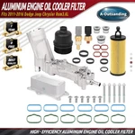 Aluminum Engine Oil Filter Housing Fits 2011-2016 Dodge Jeep Chrysler Ram3.6l. Fixed Price $59.99.