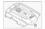 Genuine Volkswagen Engine Cover 6k103925db. Fixed Price $112.78.