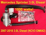Mercedes 3.0l Diesel Block Heater / Sprinter 2007-2018 (ncv3 Om642). Fixed Price $355.95.