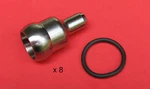 6.0l Powerstroke Diesel High Pressure Oil Rail Repair Kit - Set Of 8, 2003 -2010. Fixed Price $219.95.