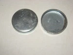 Two (2) Steel Shallow Cup Expansion Plugs, 2-3/16 , Service Supply #. Fixed Price $11.98.