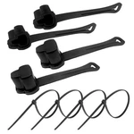 Dxnq 4pcs 3 Prong Plug Protector, Weatherproof 5.31 1.05 Inches, 4 Pcs. Fixed Price $10.05.
