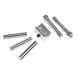 Ruger 10/22 Stainless Steel V-block Cross Pins Bolt Stop Kit By Moonduck. Fixed Price $21.99.