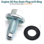 Engine Oil Pan Drain Plug With Seal W/o-ring For Gm Buick Cadillac 9l8z6730a. Fixed Price $6.99.