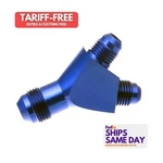 Redhorse 930-06-06-1, One Fits 6an Sin Gle Inlet To Dual Outlet Blue Performance. Fixed Price $43.02.