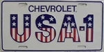 Usa-1 Chevy License Plate. Fixed Price $13.99.