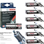 6 Bosch Double Platinum Spark Plugs For 2011-2016 Bmw 535i Xdrive L6-3.0l. Fixed Price $118.02.
