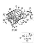 Genuine Mopar Short Block Engine Pin Kit 68146903ab. Fixed Price $16.26.
