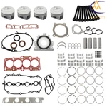 Engine Rebuild Kit For Audi A4 Vw Jetta 2.0 Tfsi Bwa Bpy Pistons Gaskets Seals. Fixed Price $88.95.