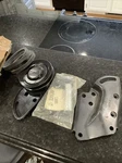 Nos 1970-1971 Ford Mustang Ac Pulley Adapter Kit With Out Power Steering Doaz. Fixed Price $150.00.