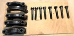 1964 1965 Ford Mustang And Other 6 Cyl. Engine 170 Block Main Bearing Caps Oem. Fixed Price $66.55.