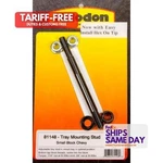 Milodon 81148, One Black Steel 7/16in Windage Tray Stud Performance Racing Parts. Fixed Price $53.70.