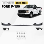 For 2021 2022 2023 Ford F-150 New Primed Front Upper Bumper Cover Trim Black. Fixed Price $121.99.