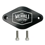 Wehrli Wcf100096 Turbo Resonator Block Off Plate Billet For 11-16 Duramax Lml. Fixed Price $48.13.