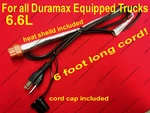 6.6 L Duramax Engine Heater Cord 2001-2018 Chevy Gmc Silverado 2500 3500. Fixed Price $22.99.