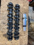 1960-62 Big Block Mopar 413 Rocker Shafts & Pushrod Set Chrysler Dodge Plymouth. Fixed Price $200.00.