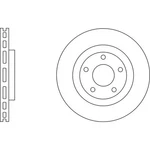 Apec Blue Brake Disc Front Sdk6572 Fits Chrysler Citroen Jeep Mitsubishi Peugeot. Fixed Price $47.79.