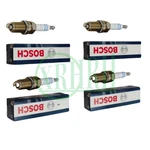 Set Of 4 Spark Plugs Bosch 8160 For Audi Volkswagen 1.8l 2.0l Oem # 06k905601b,. Fixed Price $36.66.